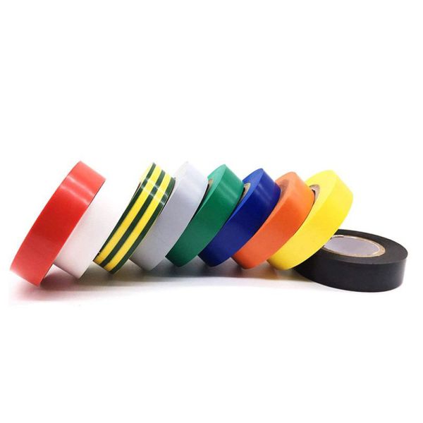 Rubber Plastic Insulation Protection PVC Adhesive Tape 25mm Green