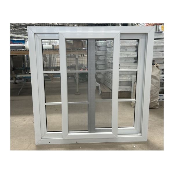 Single UPVC Sliding Window And Door Air Circulation With Plastic Grill