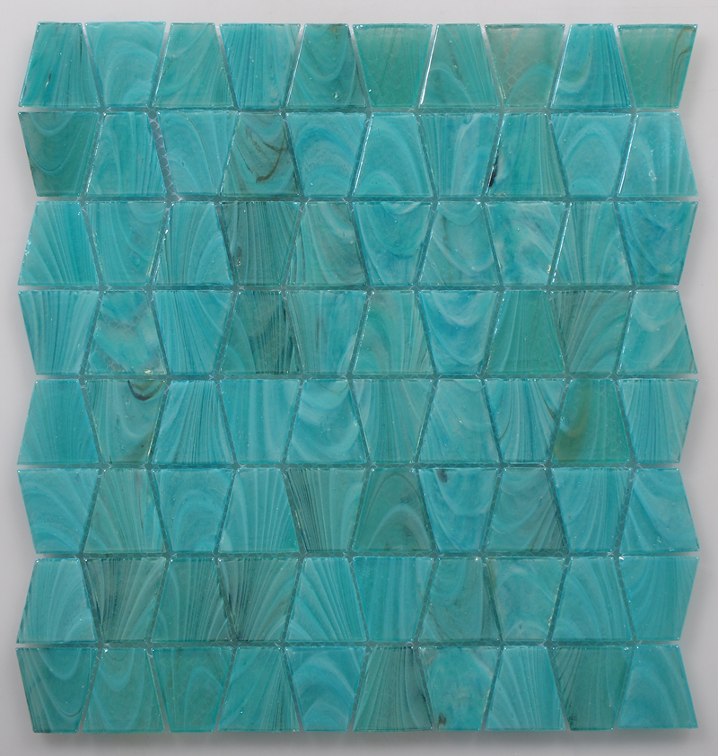 Quality Rose Latest Mosaic Tile with Trapezoid Shape wholesale