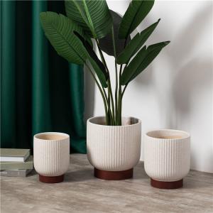 Quality European style high quality matte plant flower pots cheap outdoor garden floor decoration ceramic pots wholesale