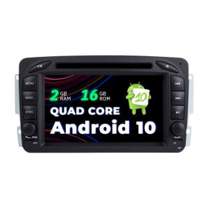 Quality 2 DIN Android Touch Screen Car Stereo With Gps And Bluetooth For Mercedes Benz wholesale