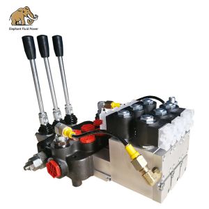 P80DY Hydraulic Directional Valve Sectional Control Electro