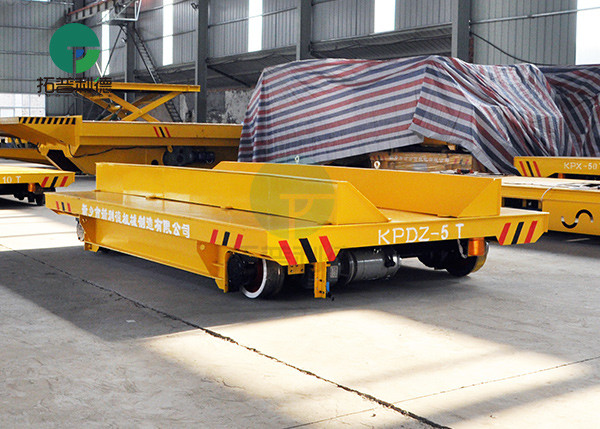 10t capacity electric rubber wheel transfer cart for Malaysia coil handling