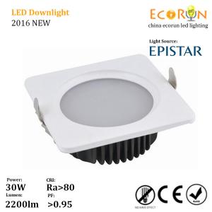 Quality 30w downlight square smd downlight 6