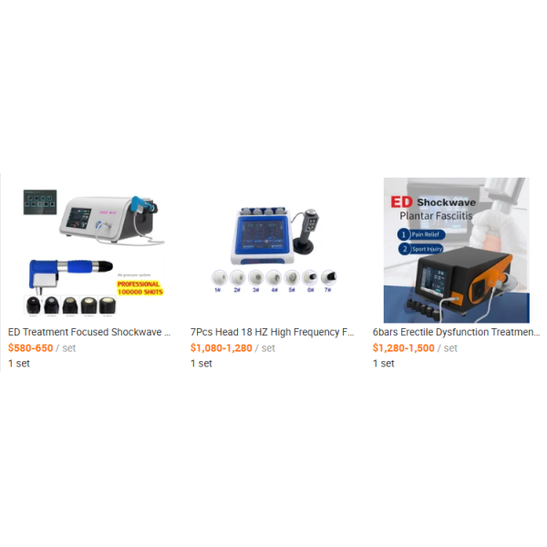 8 Bar 2 Million Shots Pain Relief ED Treatment Shockwave Therapy Machine