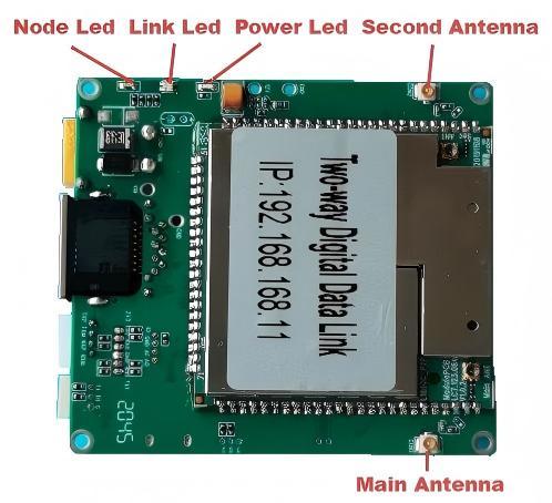 5~22km Range TDD Video Transmitter Receiver Module with 806~826MHz and 1428~1468MHz Frequency for UAV Drone Video Data Link