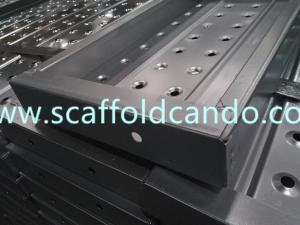 China Q235 galvanized scaffolding plank board decking 1000mm, 2000mm,3000mm,4000mm as working platform in construction project on sale