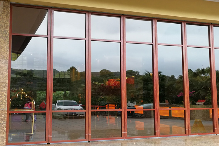 Conference Room Portable Tempered Sliding Glass Partition Walls