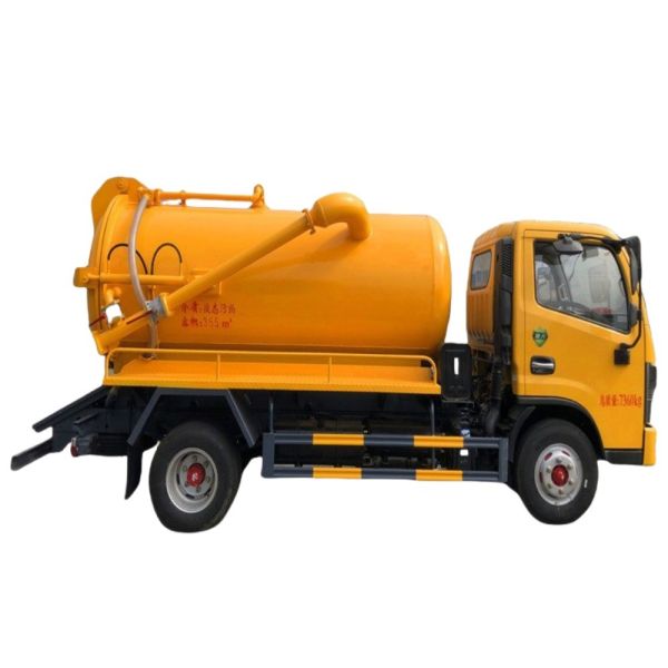 Cheap Factory Customized DFAC DongFeng 5CBM 5000 Litres Small Mini Vacuum Suction Truck Septic Tank Truck Sewage Suction Trucks for sale