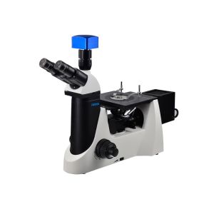 Metallurgical Trinocular Inverted Microscope 80X Objective 5 Holes Eyepiece