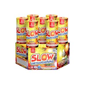 Quality Consumer Hot Selling 7 Shots Slow Chrysanthemums Cake 1.4G Fireworks Fireworks Salute wholesale