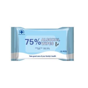 Quality Antibacterial Disposable Alcohol Wet Wipes Cotton Pad Biodegradable wholesale