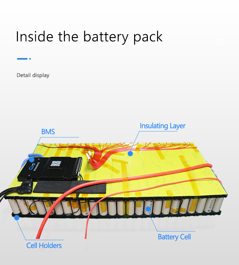LiFePO4 Lithium Battery 60V 72V 96V Lithium Battery Packs Custom 30AH 40AH 60AH 80AH 150AH For E-Motorcycle/Wheelchair