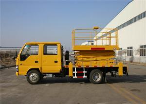 China High Speed 22M Height Telescopic Mobile Aerial Work Platform Truck 4x2 Drive on sale