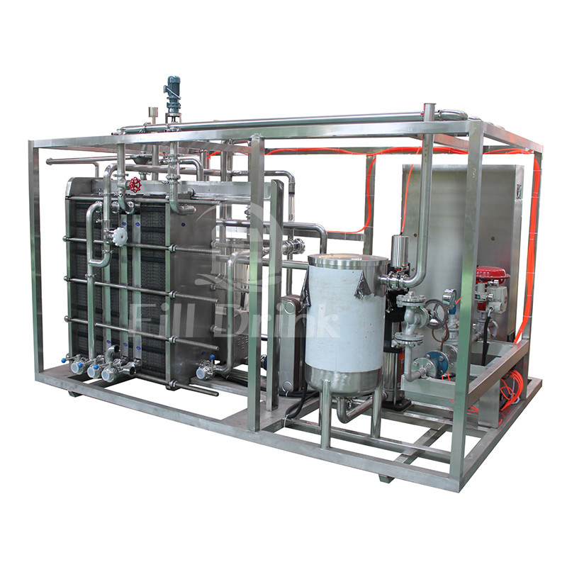 Quality Auto Temperature Control Juice Processing Equipment UHT Sterilizer SUS304 wholesale