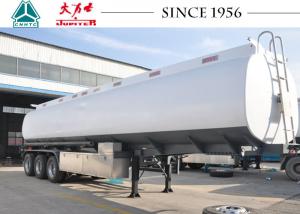 Quality Fuel Oil Tank Trailer , 40000 Liters Water Tank Trailer With 8 Compartments wholesale