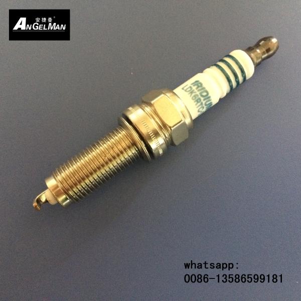 Cheap 4-PCS Iridium Spark Plugs Ngk DILKAR6A11 With Aluminum Ceramic for sale