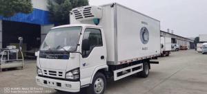 Quality ISUZU brand diesel Thermo King Freezer Cooling Refrigerator Refrigerated Truck for sale, cold room van truck for sale wholesale