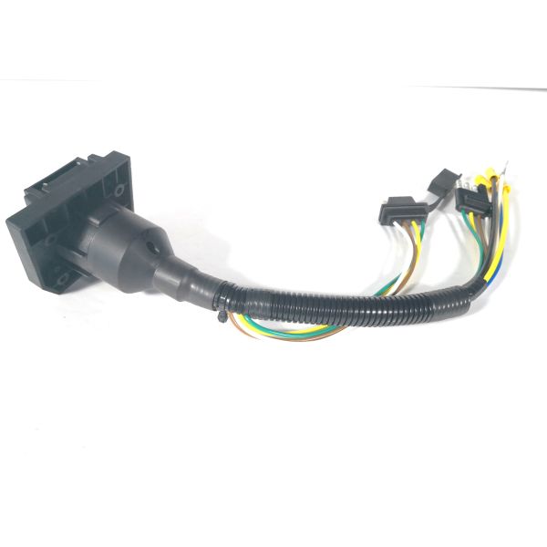 American 7 Pin Trailer Socket Wiring Shockproof Extension Spiral Type