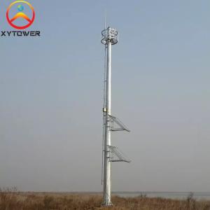 Self supporting 5g Wifi Singal Antenna Telecom Mast Pole