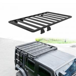 China IC Sample Discount Black Renegade Car Racks Patriot Ws With Ladder for Jeep JKU Roof Rack on sale