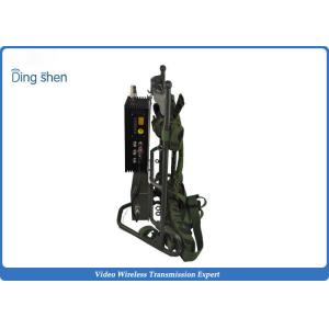 Quality Backpack Live COFDM Video Receiver 80km Transmission 8MHz wholesale
