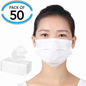 Quality Personal Healthcare Disposable Face Mask With Adjustable Nose Piece wholesale