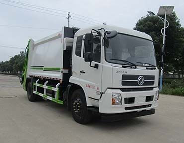 8CBM 7470kg Garbage Dump Truck Dongfeng Waste Compactor Trucks