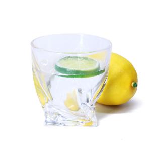 Handmade Engraved Stemless Wine Glasses Glassware Liquor Cup Twist