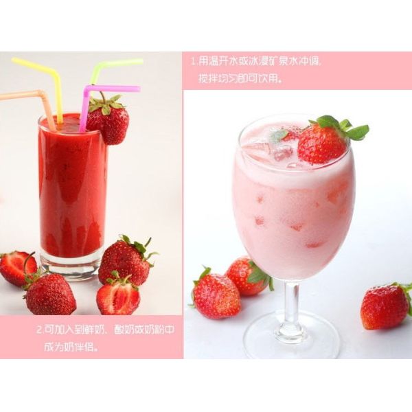 natural freeze dried fruits instant strawberry fruit powders