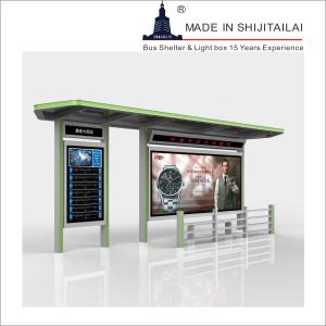 Quality L3500mm Solar Bus Shelter wholesale