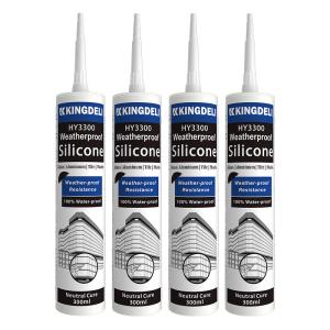 China Non Toxic Neutral Glass Sealant High Strength Silicone Glue For Construction on sale