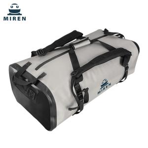 China Water Resistant Dry Bag Duffel Bag 70 Liters Light Gray Color TPU Material on sale