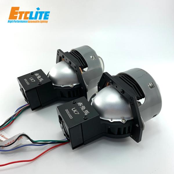 Cheap High Low Beam Headlight Bulbs Bi-Led H4 Led Projector Lens H7 Projector Lens Bi Led Laser Projector Lens for sale