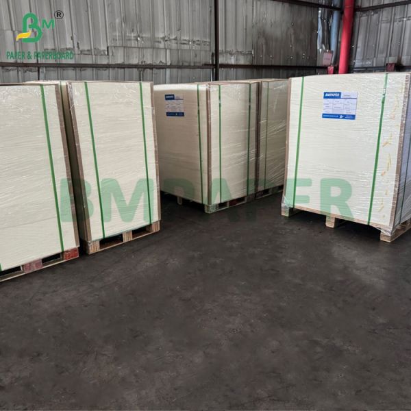 315g PET Coated Food Container Paper Board For Snack Boxes High Stiffness