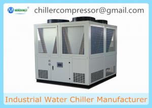 Quality 20 tons-130 tons Semi-hermetic Screw Compressor Air Cooled Water Chiller for Plastic and Rubber Industry wholesale
