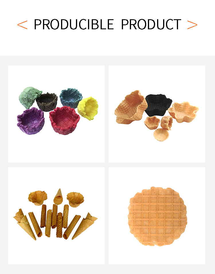 Small Cone Baker Machine , Customized Aluminum Alloy Baking Template.