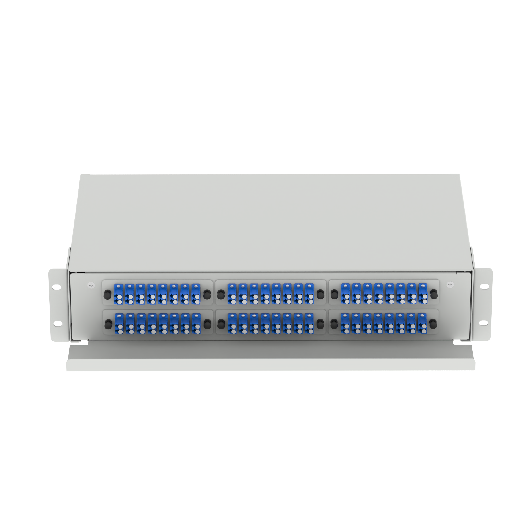 5 LC Type 2U 96 Port Optic Fiber Distribution Patchpanel for FTTX Connector Type LC