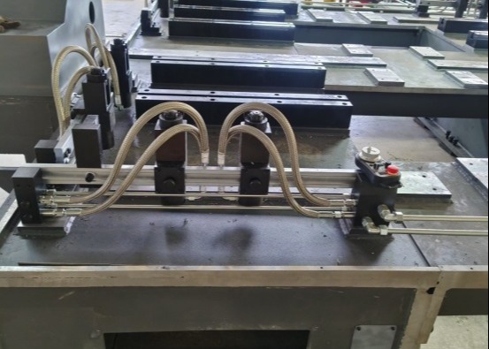 PZ4040/2 Type Gantry Mobile CNC Drilling Machine Material Overlap Thickness Max 100mm