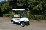 2 Seats White Street Legal Electric Golf Carts 4 Wheel Drive Mobility Scooter 3