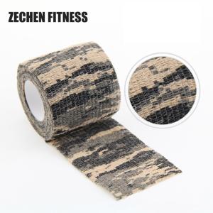 Quality Self Adherent Cohesive Wrap Tape Black Stretchy Pre Bandage wholesale