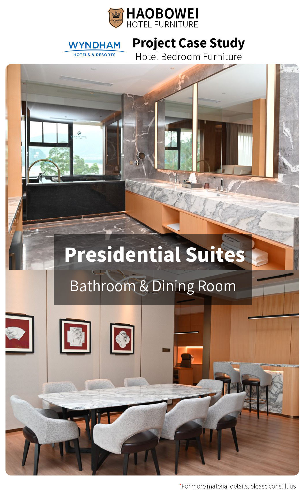 Wholesale 5 Star Resort Furniture Foshan China Luxury Style Double Bedroom Hotel