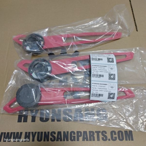 Excavator Safety Lever Assy 71Q6-21470GG 71Q6-21470 For R1200-9 R330LC9S