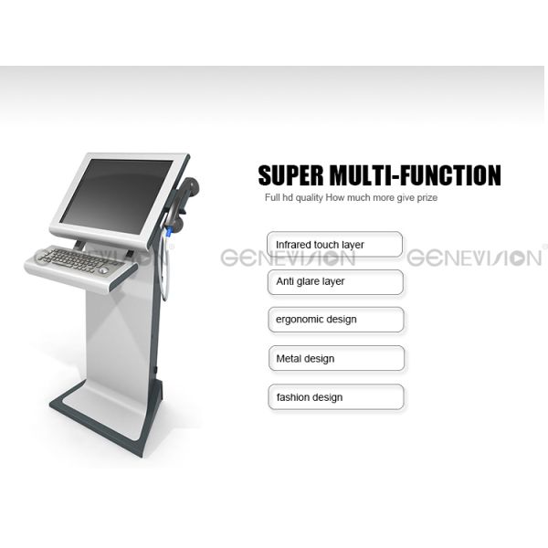 Interactive Call Center 21.5 Inch Smart Touch Screen Kiosk Hospital Patient Informatio Points