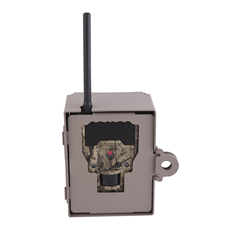 KG202 Support Lock Metal Security Box for Hunting Wildlife Trail Forest Game Stealth Camera
