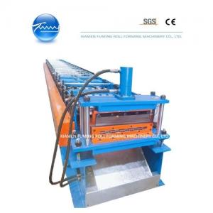 Quality Decorative Panel Roll Forming Machine 7.5KW Floor Deck Forming Machine wholesale