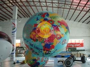 China Colorful inflatable advertising helium balloon with 0.18mm PVC Material for Trade show on sale