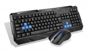 China Office Computer Hardware Devices , 2 . 4Ghz Digital Cordless Gaming Keyboard Mouse Combo on sale