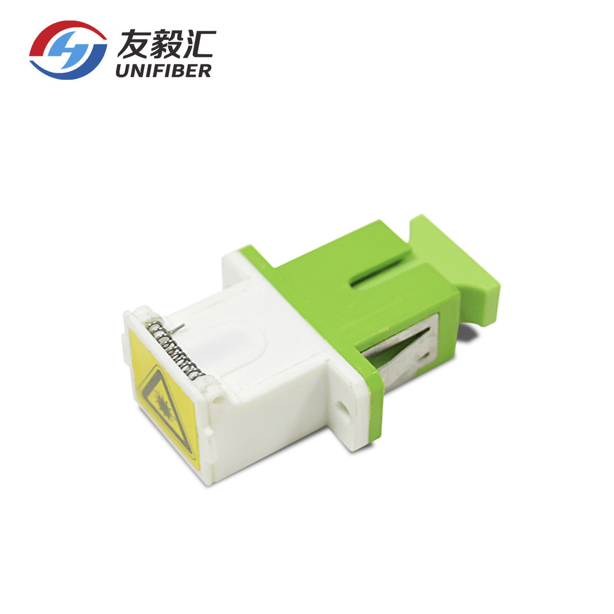 Quality Single Mode OM3 OM4 Fiber SC Shutter Fiber Optic Adapter wholesale