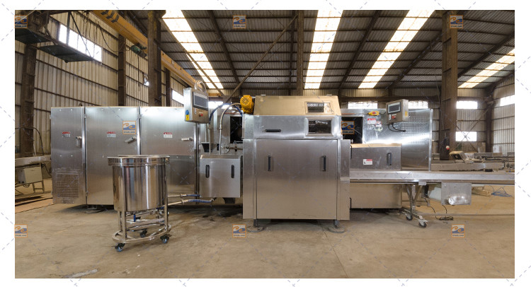 Automatic Ice Cream Cone Production Line With Horizontal Rolling System